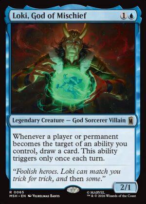 Loki, God of Mischief (Foil) [Marvel Super Heroes] - NM