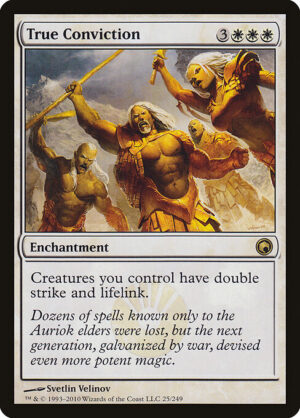 True Conviction (Foil) [Scars of Mirrodin] - NM