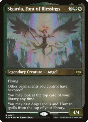 Sigarda, Font of Blessings [March of the Machine: The Aftermath] - NM