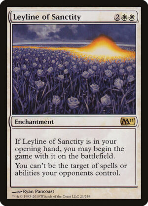 Leyline of Sanctity [Magic 2011] - NM