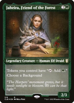 Jaheira, Friend of the Forest [Commander Legends: Battle for Baldur's Gate] - NM