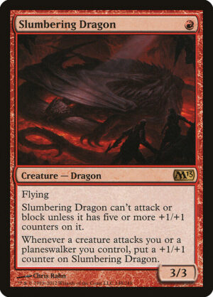 Slumbering Dragon [Magic 2013] - NM