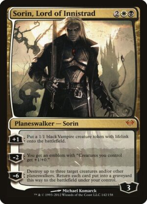 Sorin, Lord of Innistrad [Dark Ascension] - NM