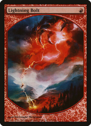 Lightning Bolt (Foil) [Magic Player Rewards 2010] - NM