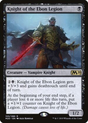 Knight of the Ebon Legion [Core Set 2020] - NM