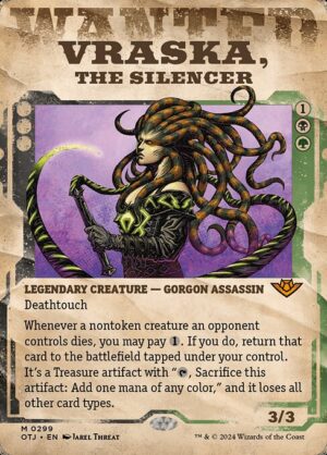 Vraska, the Silencer [Outlaws of Thunder Junction] - NM