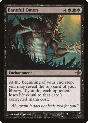 Baneful Omen [Rise of the Eldrazi] - NM