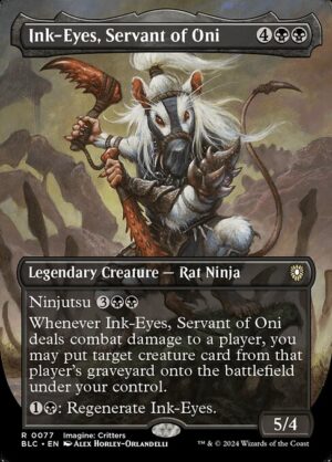 Ink-Eyes, Servant of Oni [Bloomburrow Commander] - NM