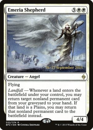 Emeria Shepherd (Foil) [Battle for Zendikar Promos] - NM