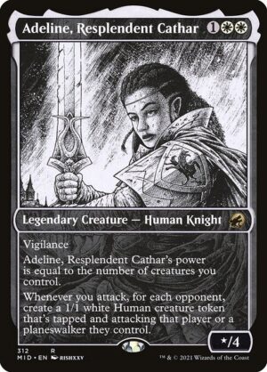 Adeline, Resplendent Cathar [Innistrad: Midnight Hunt] - NM
