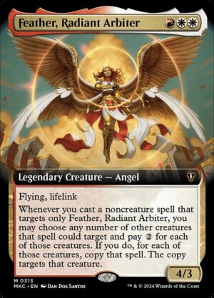 Feather, Radiant Arbiter [Murders at Karlov Manor Commander] - NM