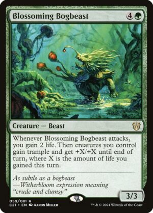 Blossoming Bogbeast [Commander 2021] - NM