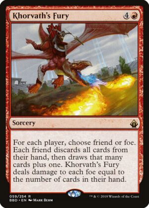 Khorvath's Fury [Battlebond] - NM