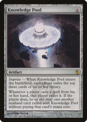 Knowledge Pool (Foil) [Mirrodin Besieged] - NM