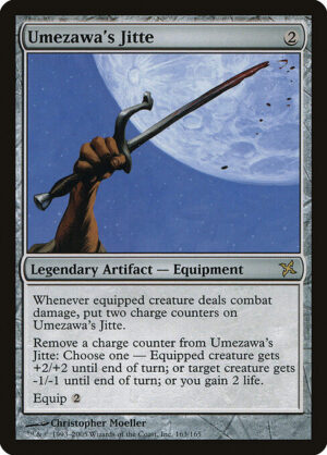 Umezawa's Jitte [Betrayers of Kamigawa] - NM