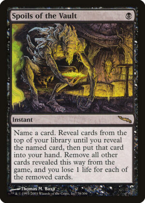 Spoils of the Vault [Mirrodin] - NM