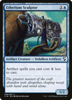Etherium Sculptor [Commander 2018] - NM