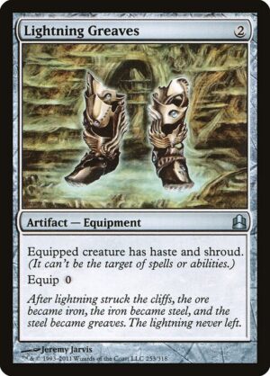 Lightning Greaves [Commander 2011] - NM