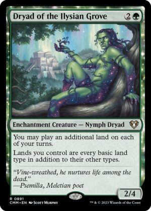 Dryad of the Ilysian Grove [Commander Masters] - NM