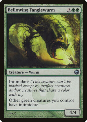 Bellowing Tanglewurm [Scars of Mirrodin] - NM