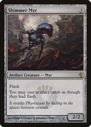 Shimmer Myr [Mirrodin Besieged] - NM