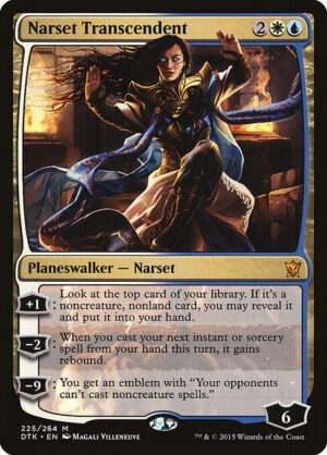 Narset Transcendent [Dragons of Tarkir] - NM