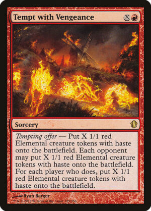 Tempt with Vengeance [Commander 2013] - NM