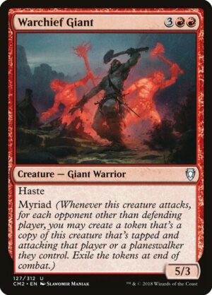 Warchief Giant [Commander Anthology Volume II] - NM
