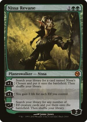 Nissa Revane (Foil) [Duels of the Planeswalkers 2010 Promos] - NM
