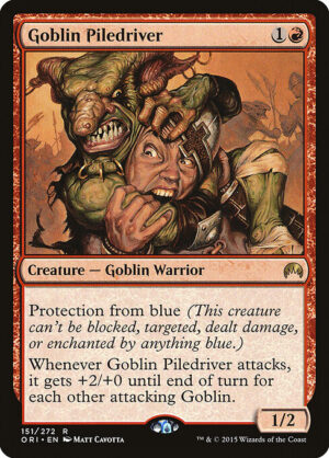 Goblin Piledriver [Magic Origins] - NM