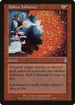 Molten Influence (Foil) [Odyssey] - NM