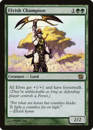 Elvish Champion (Foil) [Eighth Edition] - NM