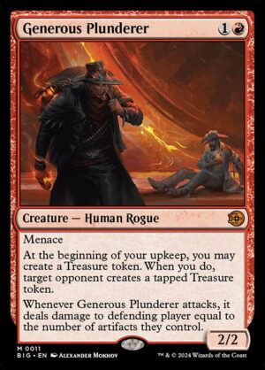 Generous Plunderer [The Big Score] - NM