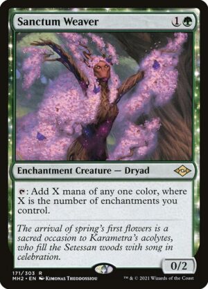 Sanctum Weaver [Modern Horizons 2] - NM