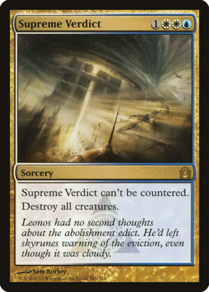 Supreme Verdict [Return to Ravnica] - NM