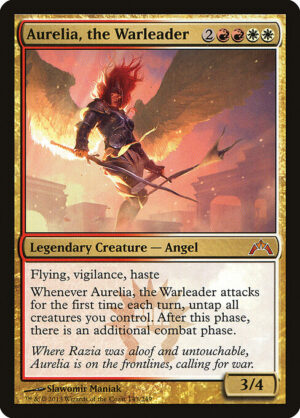 Aurelia, the Warleader [Gatecrash] - NM
