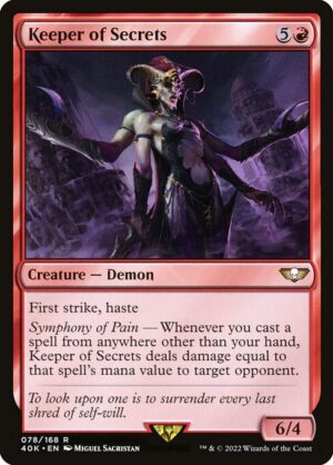 Keeper of Secrets [Warhammer 40,000 Commander] - NM