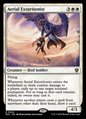 Aerial Extortionist [Murders at Karlov Manor Commander] - NM