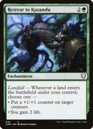 Retreat to Kazandu [Commander Legends] - NM