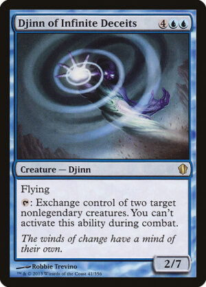 Djinn of Infinite Deceits [Commander 2013] - NM