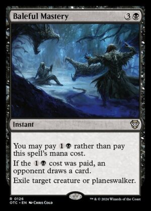Baleful Mastery [Outlaws of Thunder Junction Commander] - NM
