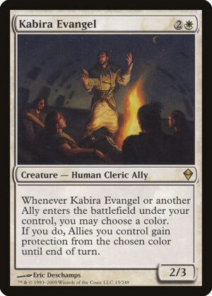 Kabira Evangel (Foil) [Zendikar] - NM