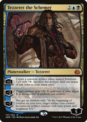 Tezzeret the Schemer [Aether Revolt] - NM
