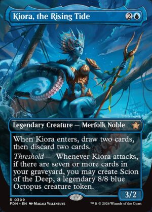 Kiora, the Rising Tide [Foundations] - NM