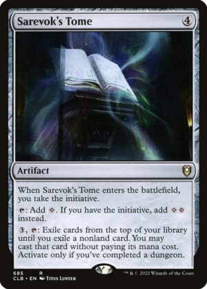 Sarevok's Tome [Commander Legends: Battle for Baldur's Gate] - NM