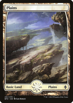 Plains (Foil) [Battle for Zendikar] - NM