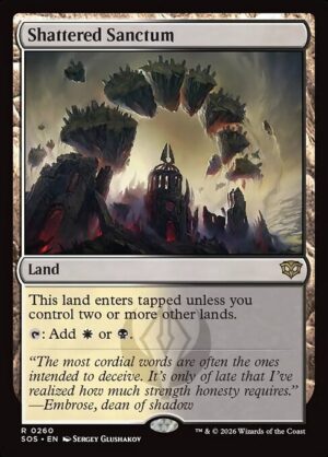 Shattered Sanctum [Secrets of Strixhaven] - NM