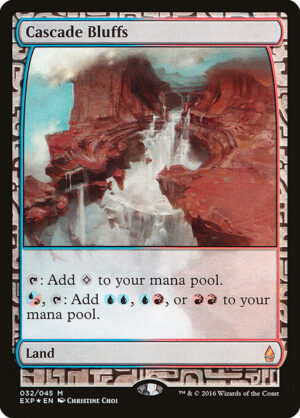 Cascade Bluffs (Foil) [Zendikar Expeditions] - NM
