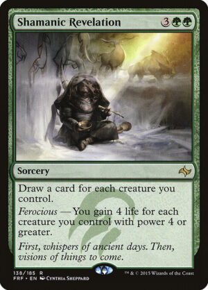 Shamanic Revelation (Foil) [Fate Reforged] - NM