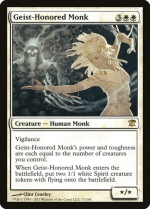 Geist-Honored Monk (Foil) [Innistrad] - NM